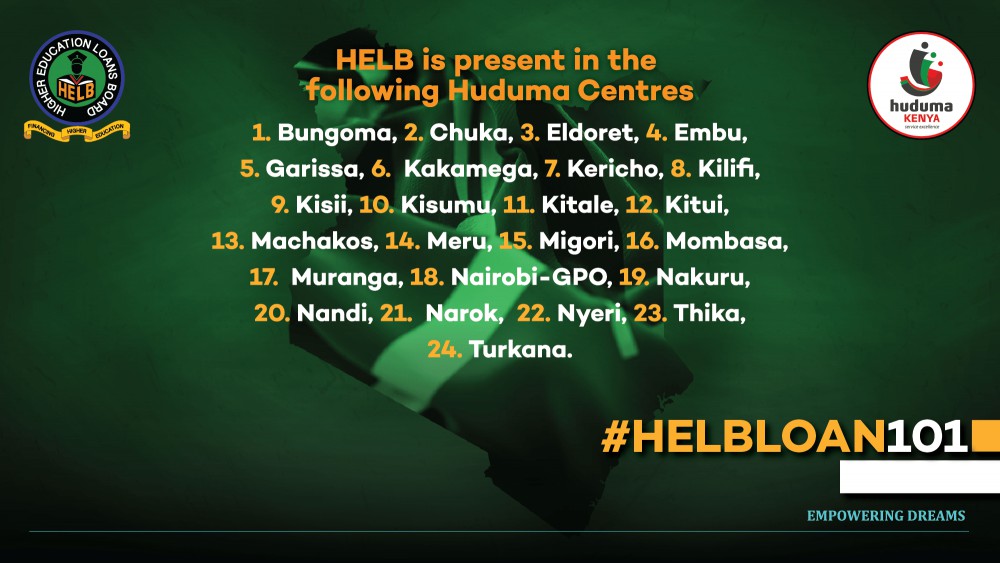 HELB Kenya Huduma Centers