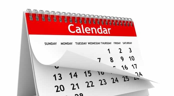 Revised Semester Dates for 2017/2018 Academic Year