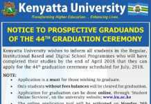 Registration For 44th Graduation Ceremony Deadline Dates Registration For 44th Graduation Ceremony Deadline Dates
