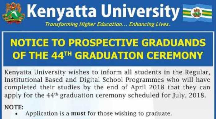 Registration For 44th Graduation Ceremony Deadline Dates Registration For 44th Graduation Ceremony Deadline Dates