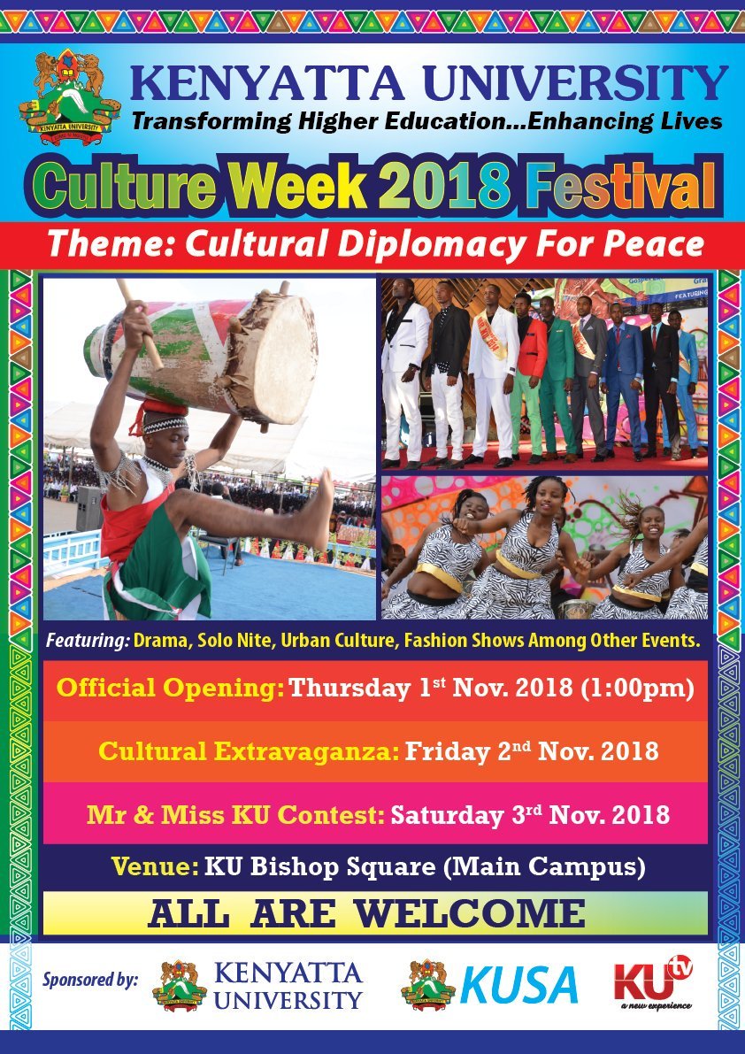 Kenyatta University Culture Week 2018 Festival Launch