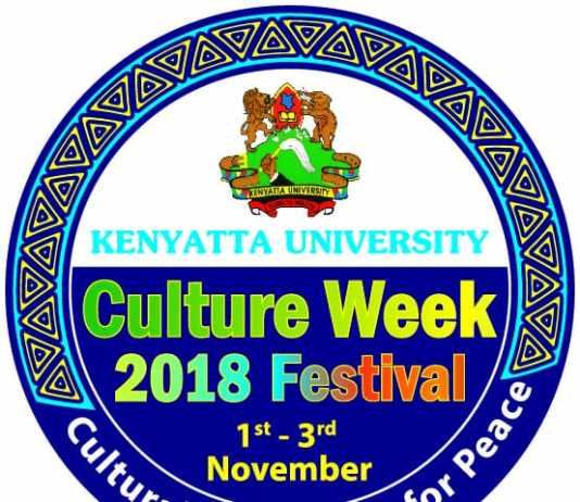 Kenyatta University Culture Week 2018 Festival Launch Culture Week Festival 2018