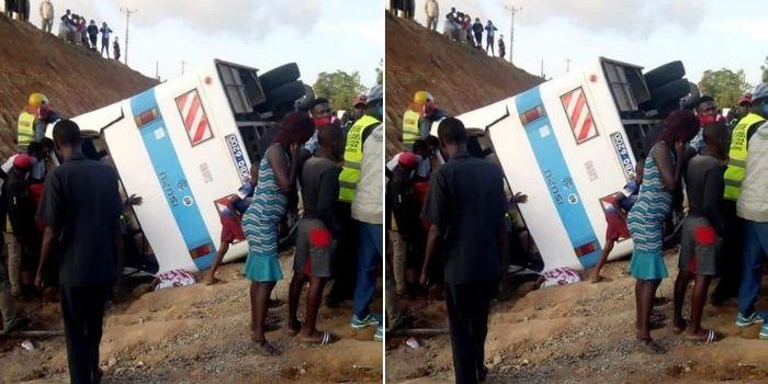 1884-k-u-bus-full-of-students-rolls-severally-on-highway-photos