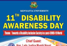 Coming up! Kenyatta University Disability Awareness Day